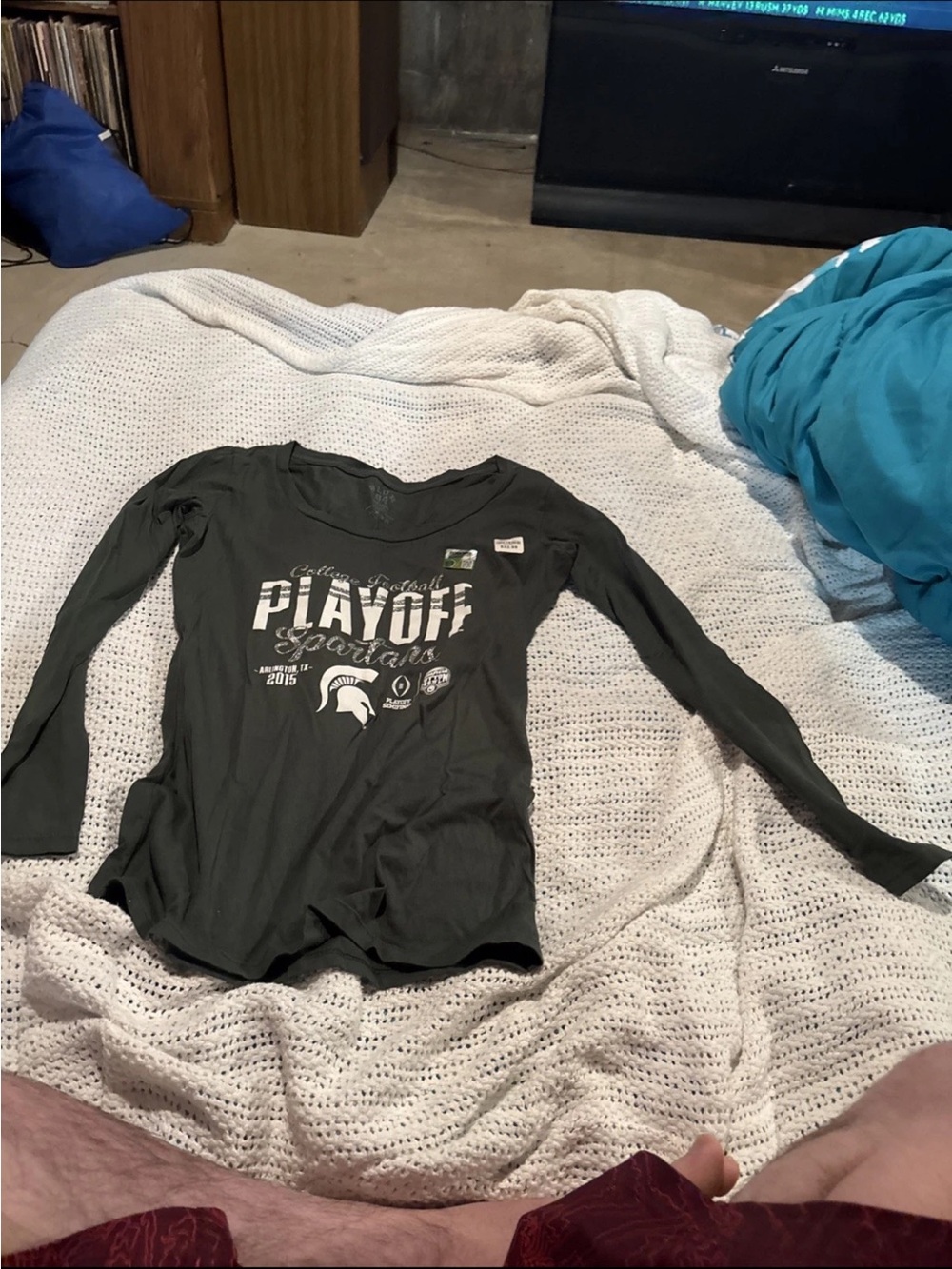 Michigan State Spartans College Football Playoff 2015 Semis Shirt Size M female